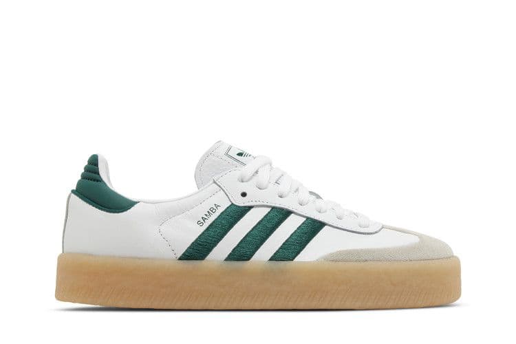 adidas Sambae White Collegiate Green Gum (Women's)