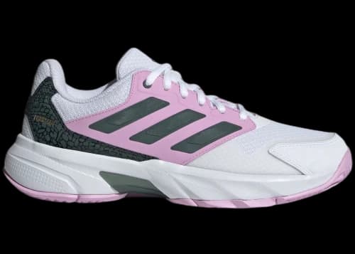 adidas Courtjam Control 3 Bronze Strata Legend Ink Bliss Lilac (Women's)