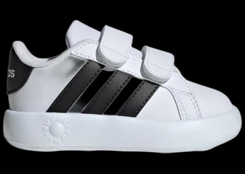 adidas Grand Court 2.0 Cloud White Core Black Comfort Sole (TD)