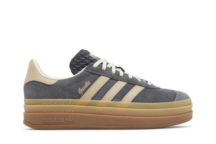 adidas Gazelle Bold Grey Magic Beige Gum (Women's)