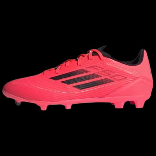 adidas F50 League Firm/Multi-Ground Turbo Aurora Black Platinum Metallic