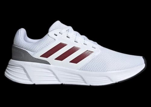 adidas Galaxy 6 Cloud White Shadow Red Iron Metallic