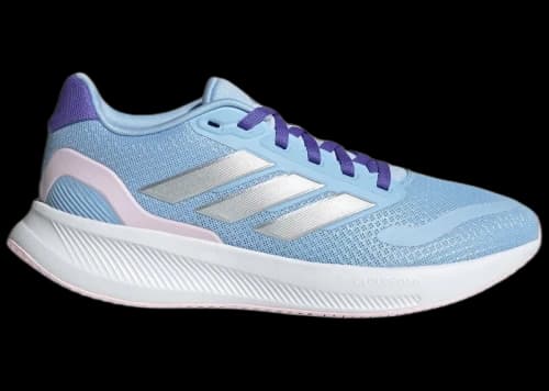 adidas Runfalcon 5 Glow Blue Silver Metallic Clear Pink (GS)