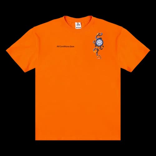 Nike x Inter Milan ACG Soccer Tee Safety Orange
