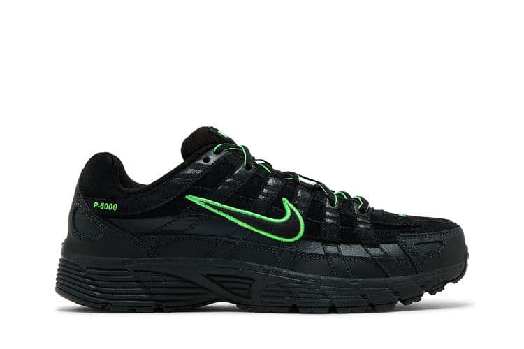 Nike P-6000 PRM Black Green Strike