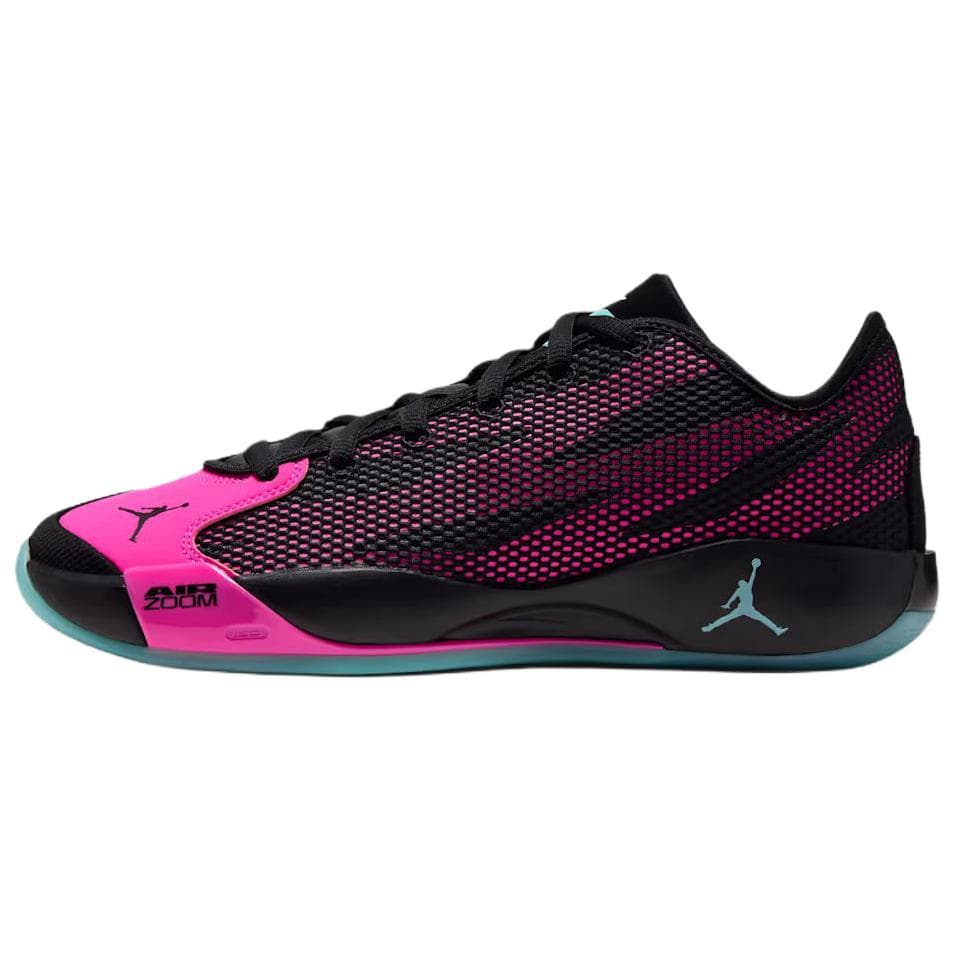 Air Jordan Luka 77 'Black Laser Fuchsia Bleached Turquoise'