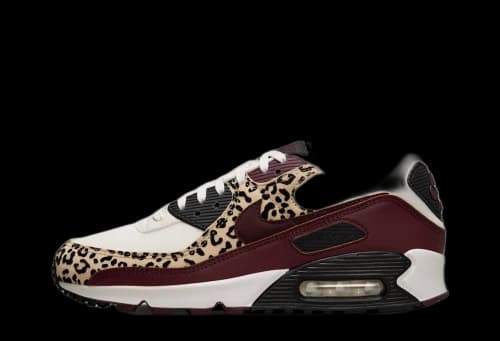 Nike Air Max 90 Leopard Burgundy (Women's)