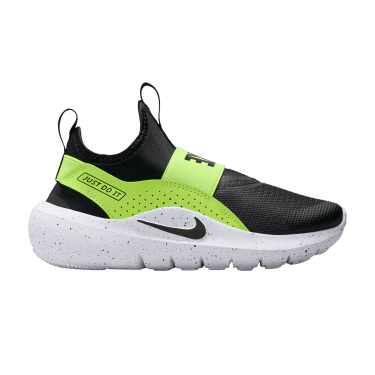 Nike Flex Runner 4 Black Volt White (PS)