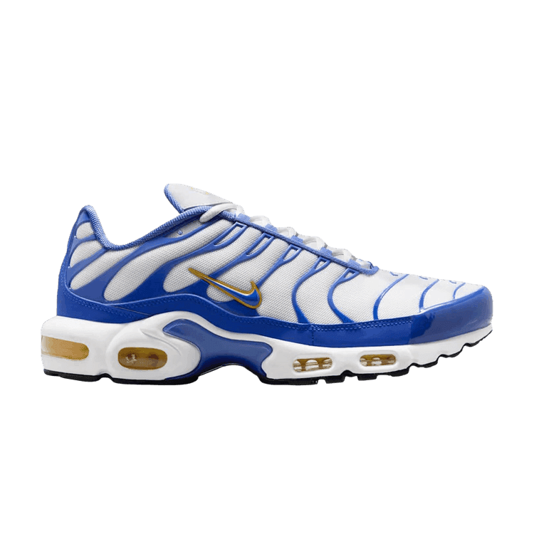 Nike Air Max Plus White Lyon Blue Varsity Maize