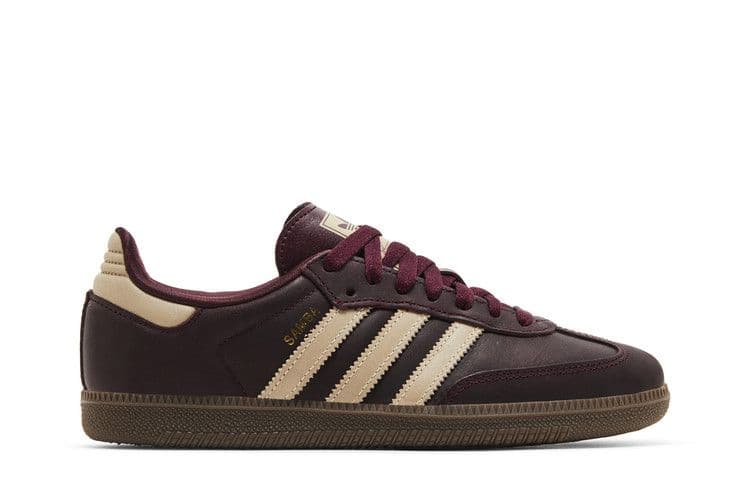adidas Samba OG Maroon Crystal Sand (Women's)