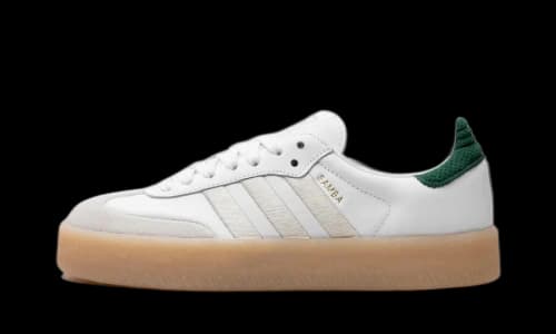 adidas Sambae Off White Aluminum Green (Women's)