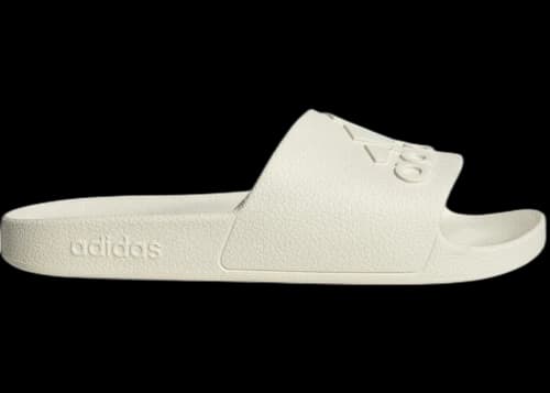 adidas Adilette Aqua Slides Off White