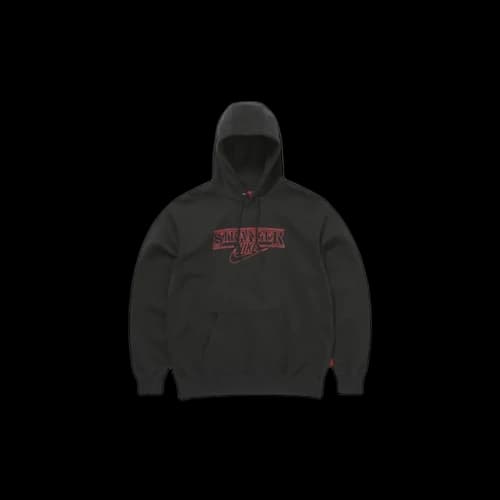 Nike x Stranger Things NRG Club Hoodie Black/Black