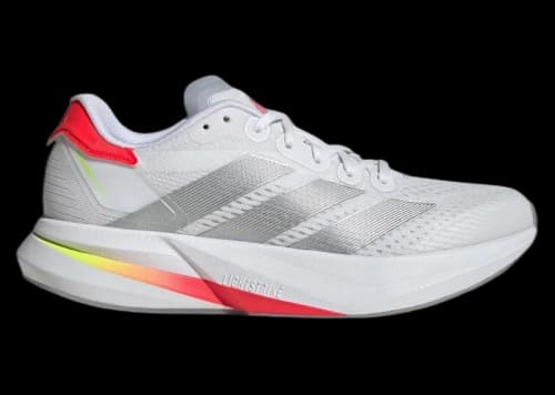 adidas Duramo Speed Cloud White Silver Metallic Lucid Red (Women's)