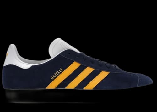 adidas Gazelle Night Indigo Crew Yellow