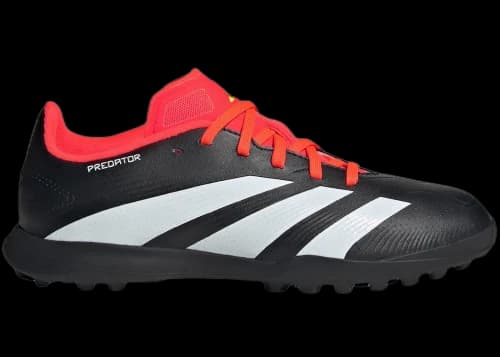 adidas Predator 24 League Turf Core Black Cloud White Solar Red (GS)