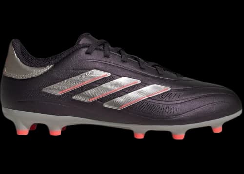 adidas Copa Pure 2 League FG Aurora Black Platinum Metallic Turbo (GS)