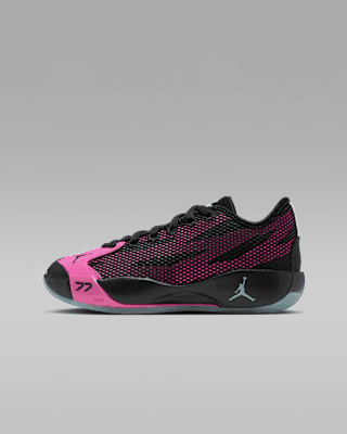 Air Jordan Luka 77 GS 'Black Laser Fuchsia Bleached Turquoise'