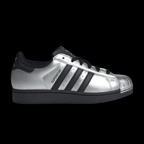 adidas Superstar II Silver Metallic Black (Women's)