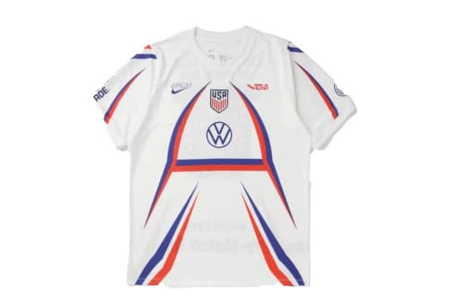 Nike USA x V.A.A. Academy Pro Short-Sleeve Top 'White/Deep Royal Blue'