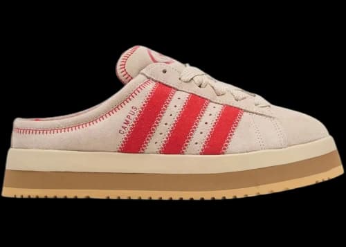 adidas Campus 00s Winter Low Stone Khaki Better Scarlet (Women's)