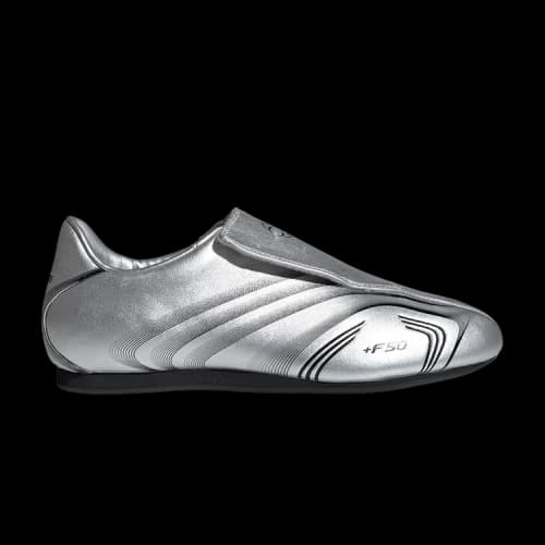 adidas Taekwondo F50 Silver Metallic Black (Women's)