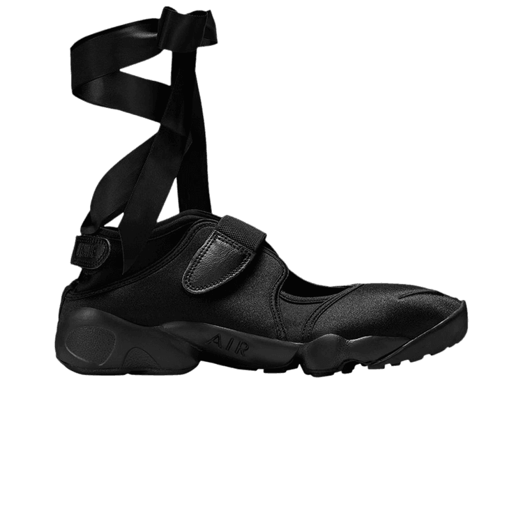 Nike Air Rift Triple Black Satin (Women's)