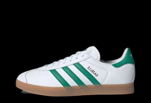 adidas Gazelle White Bold Green Gum
