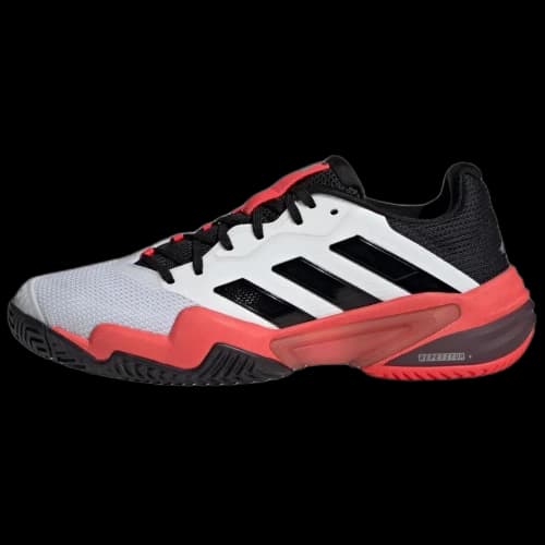 adidas Barricade 13 Cloud White Core Black Lucid Red