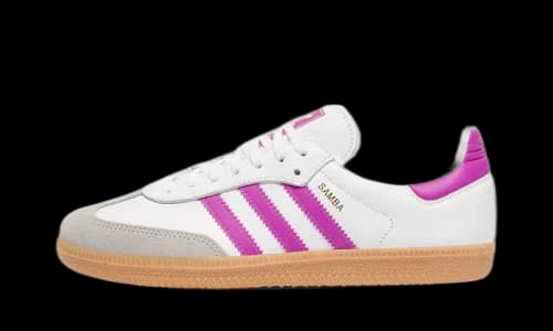 adidas Samba OG Footwear White Purple (Kids)
