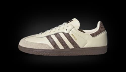 adidas Samba OG Cream Earth Strata Maroon (Women's)
