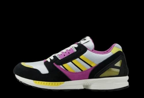adidas ZX 8000 Made in Germany Black Lilac Light Yellow