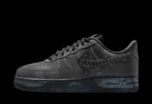 Nike Air Force 1 Low Metalwork Medium Ash Anthracite