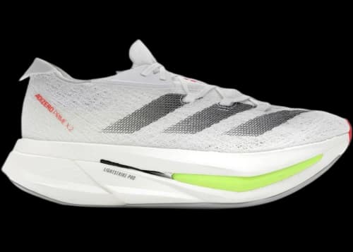adidas Adizero Prime X 2.0 Strung White Black Lucid Red
