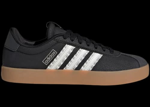 adidas VL Court 3.0 Black White Cyber Metallic (Women's)