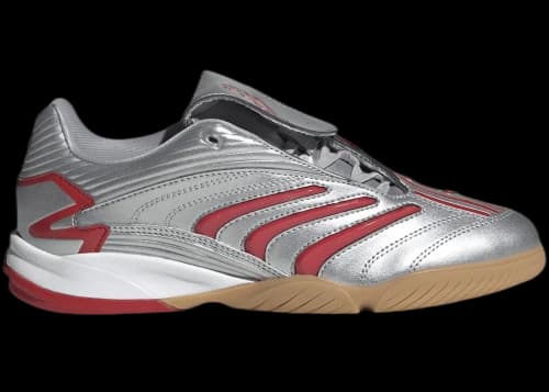 adidas Predator Sala Silver Metallic Better Scarlet (Women's)
