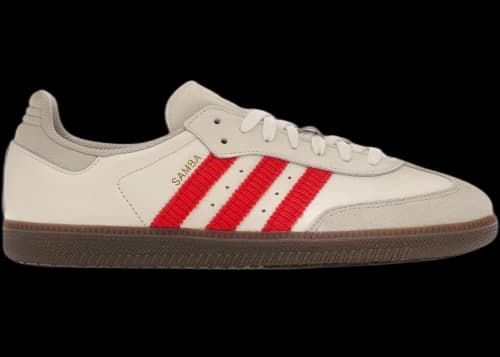 adidas Samba OG Off White Better Scarlet