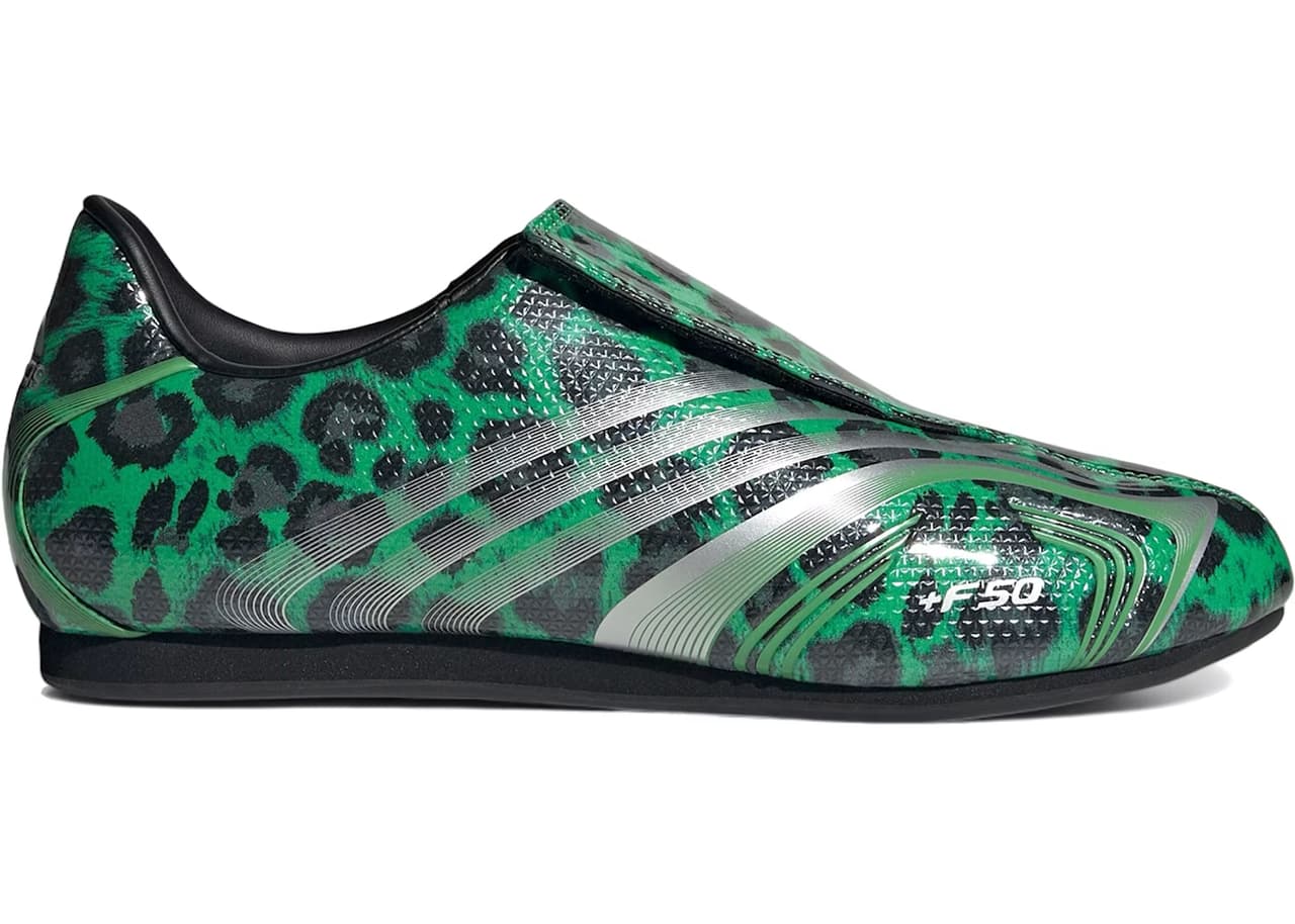 adidas Taekwondo F50 Leopard Semi Screaming Green (Women's)