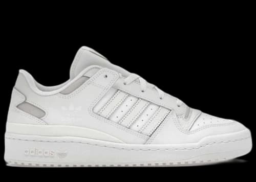 adidas Forum Low CL Core White Cloud White Grey