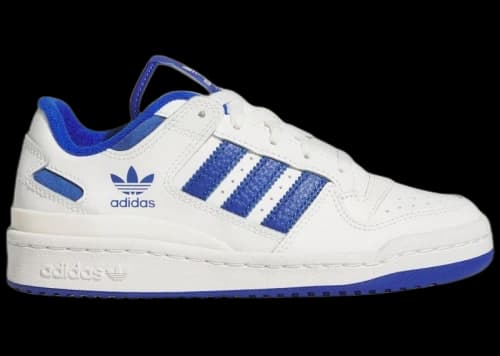 adidas Forum Low CL Core White Royal Blue (GS)