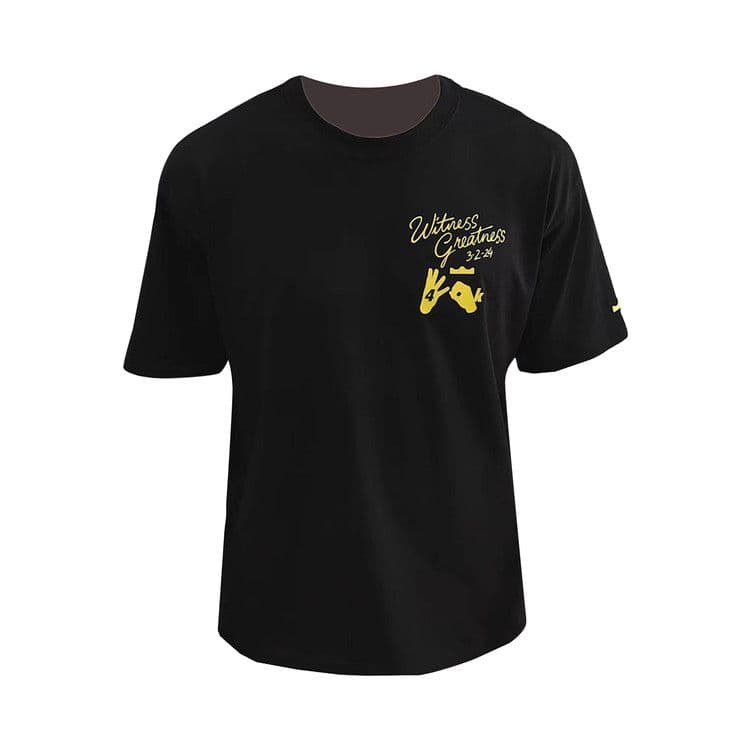 Nike LeBron James Uncharted Max90 Basketball T-shirt Black