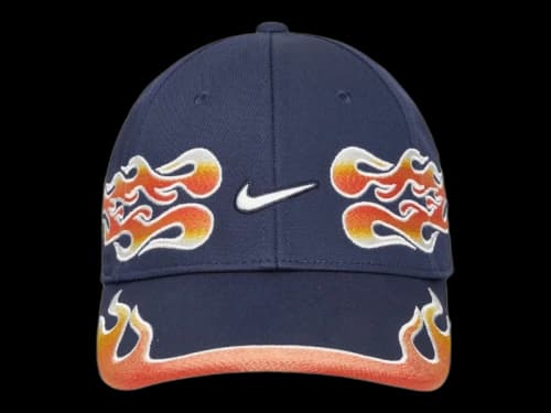 Nike Club Semi-Structured OG Flame Cap Midnight Navy