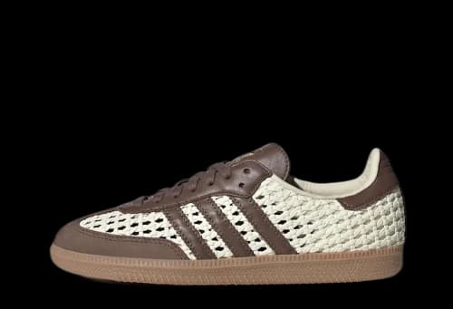 adidas Samba OG Basketweave Cream White Earth Strata (Women's)