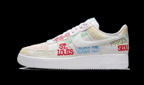 Nike Air Force 1 Low World Tour White