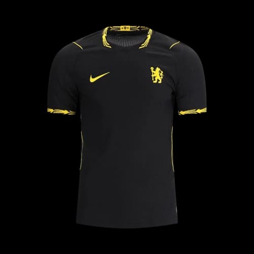 Nike x Chelsea FC 2026/27 Stadium Away Dri-FIT Replica Jersey 'Black Midwest Gold'