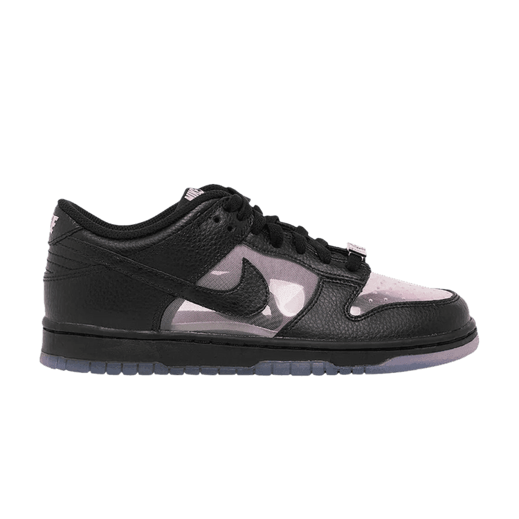 Nike Dunk Low Retro Transparent Black Pink Rise