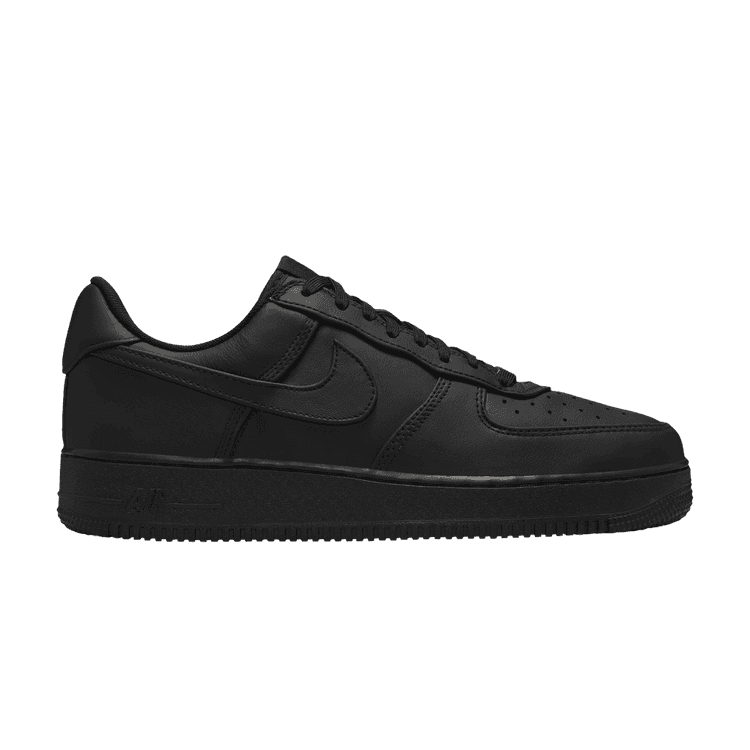 Nike Air Force 1 Low Retro Premium Triple Black Badgeless