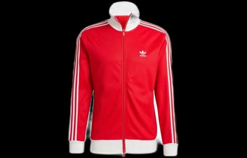 adidas Adicolor Classics Heritage Track Jacket Better Scarlet White
