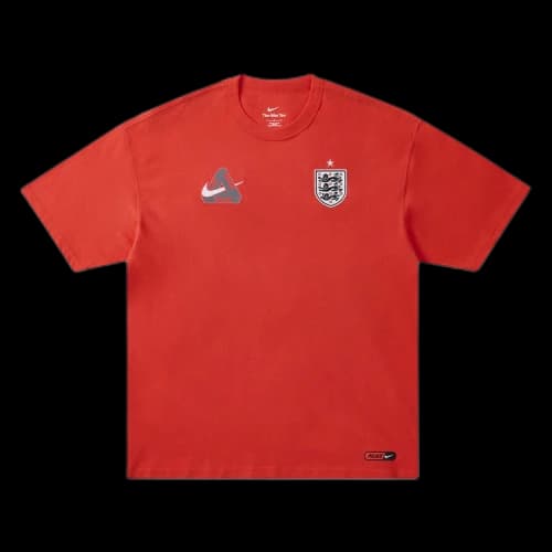 Nike x England x Palace Cryoshot T-shirt 'Light Crimson'