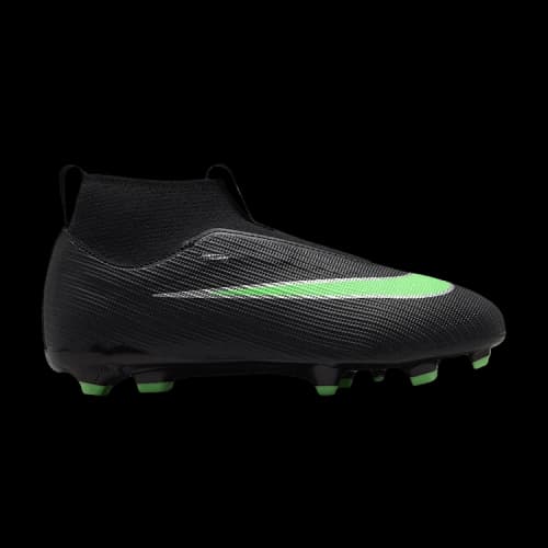 Nike Jr. Mercurial Superfly 11 Academy MG High GS 'Black Illusion Green'